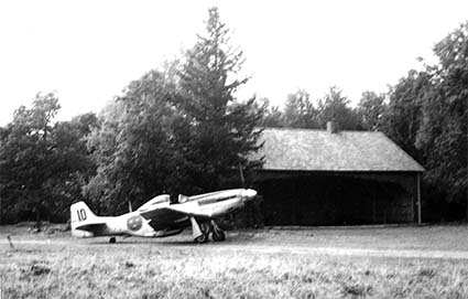 S26 Mustang vid ladvärn